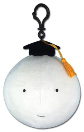 Assassination Classroom: Koro-sensei White Face 5" Plush Clip