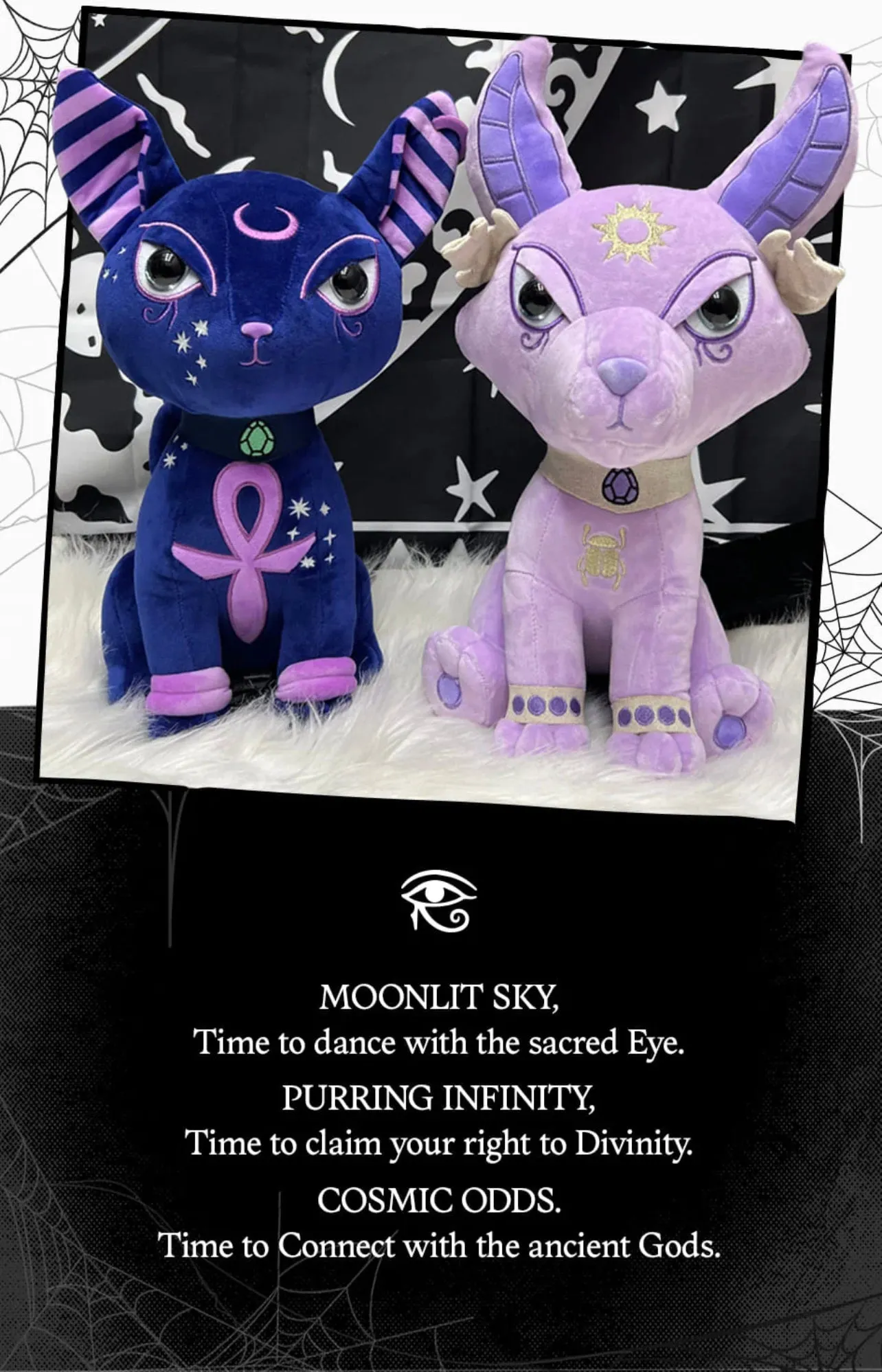 Bast: La Luna Plush Kreeptures by Killstar