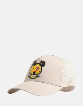 Ben Sherman Happy Bear Trucker Stone Cap