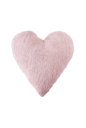 CUSHION HEART PINK