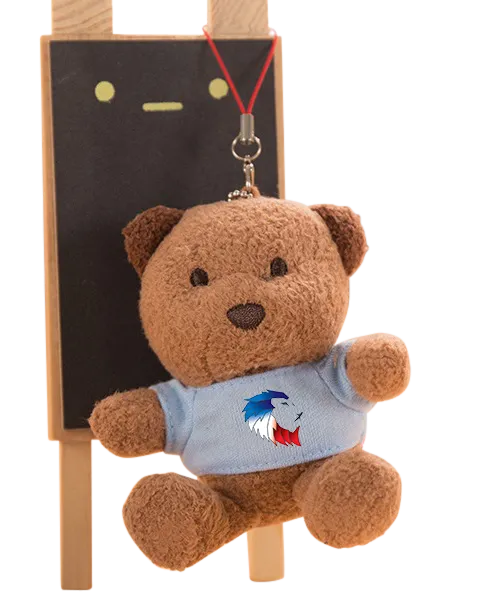 Customised Plush Toy Keychain (Preorder)