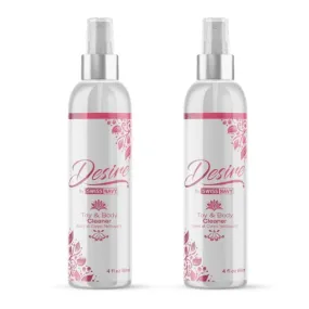 Desire Toy and Body Cleaner 4 oz - 2 Pack