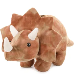 Dinosaur Plush Toy Triceratops Stuffed Toy, 24.5/31.5 Inches