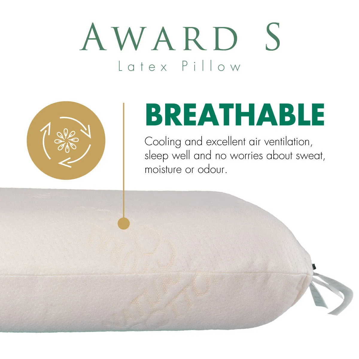 Getha Award S Latex Pillow