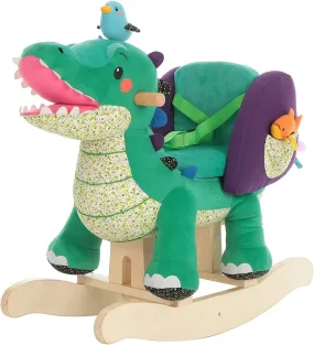 Green Crocodile Rocking Horse Toy for Kids 6 Months - 3 Years