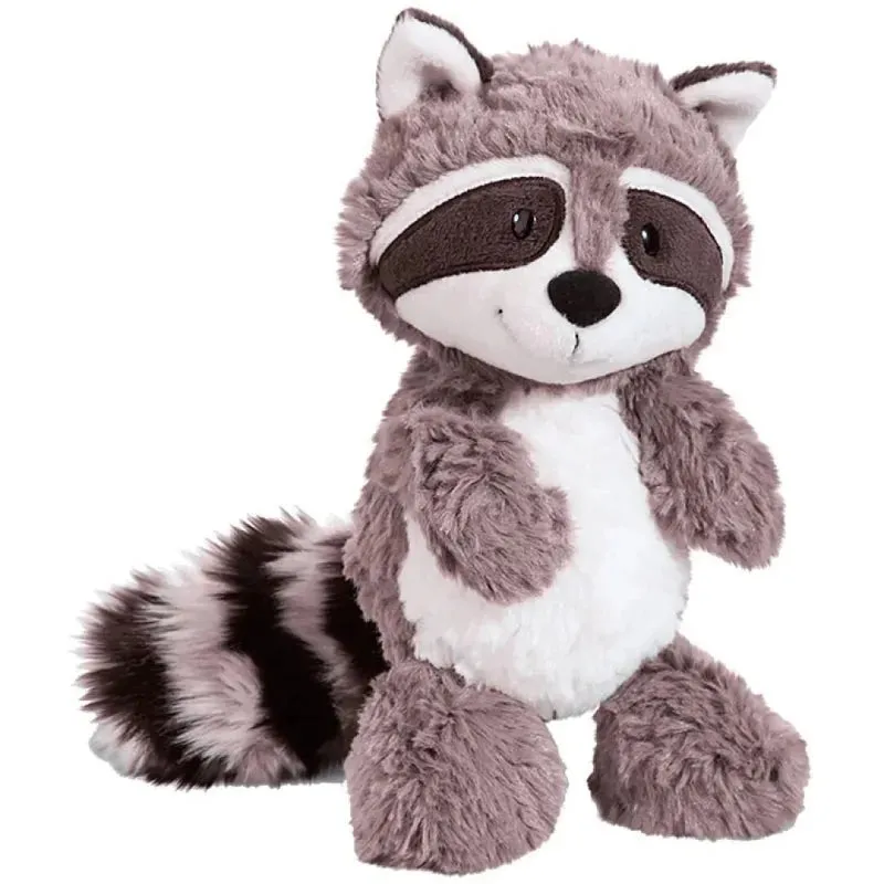 Grey Raccoon Plush Stuffed Toy