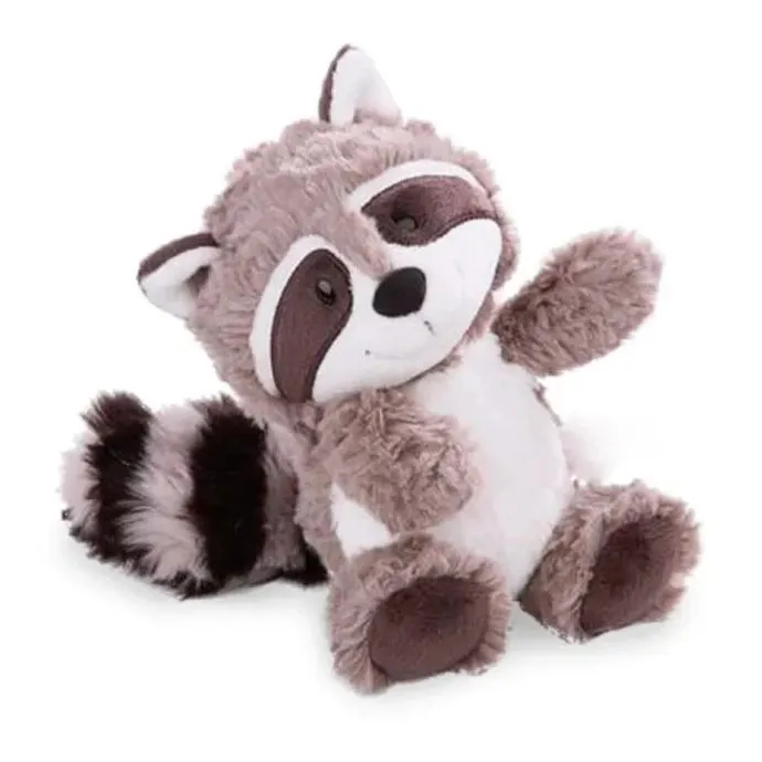 Grey Raccoon Plush Stuffed Toy