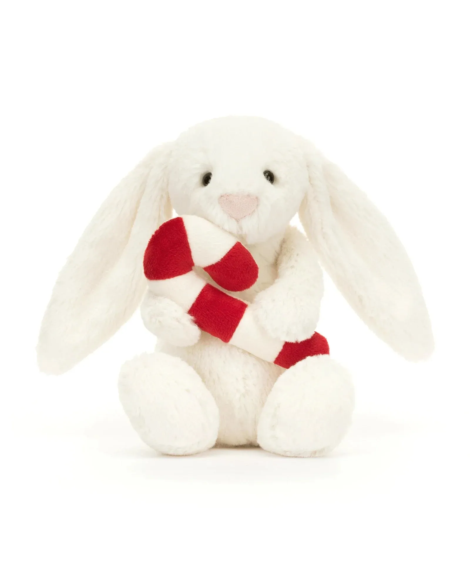 Jellycat Bashful Bunny with Candy Cane