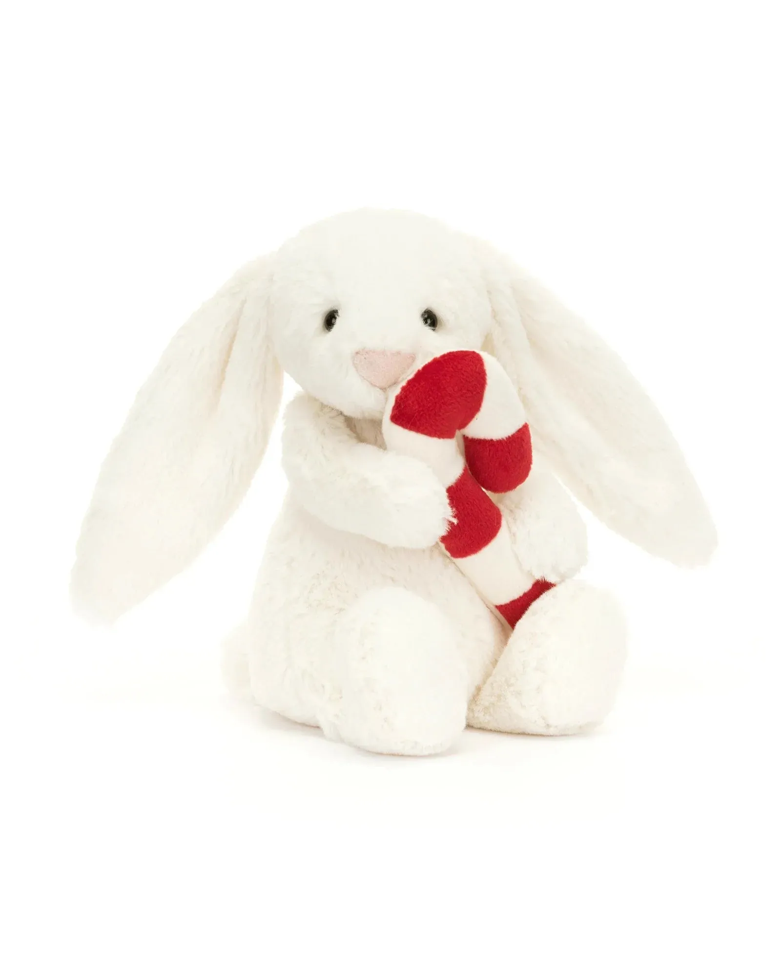 Jellycat Bashful Bunny with Candy Cane