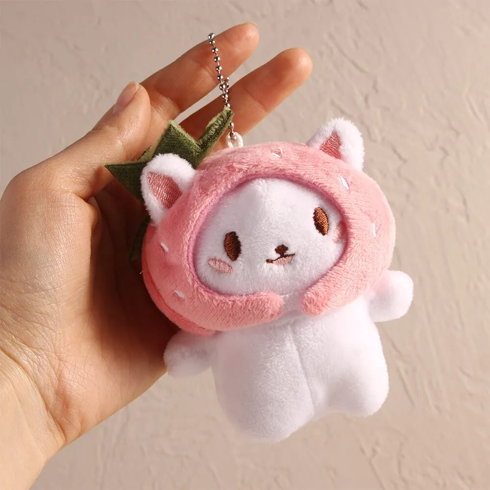 Kawaii Cute Snapper Head Plush Keychain