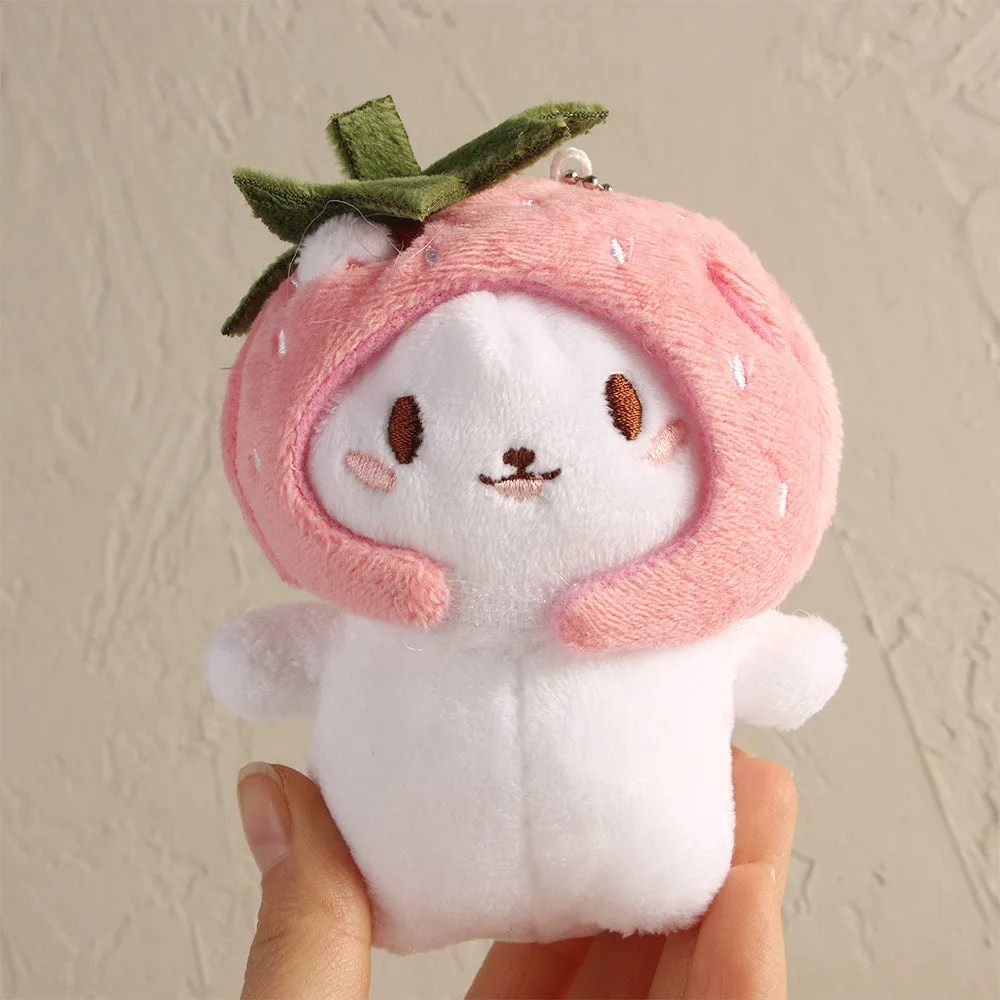 Kawaii Cute Snapper Head Plush Keychain