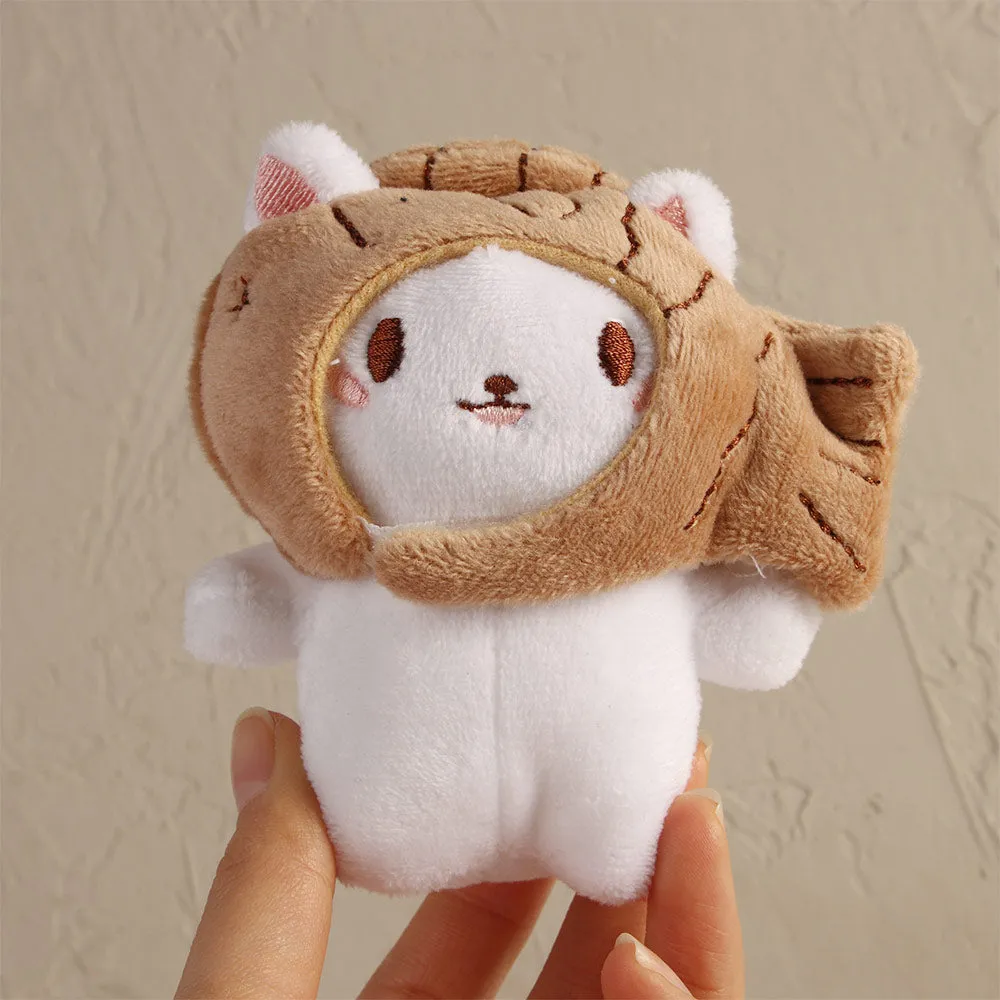 Kawaii Cute Snapper Head Plush Keychain