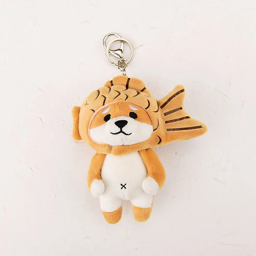 Kawaii Cute Snapper Head Plush Keychain