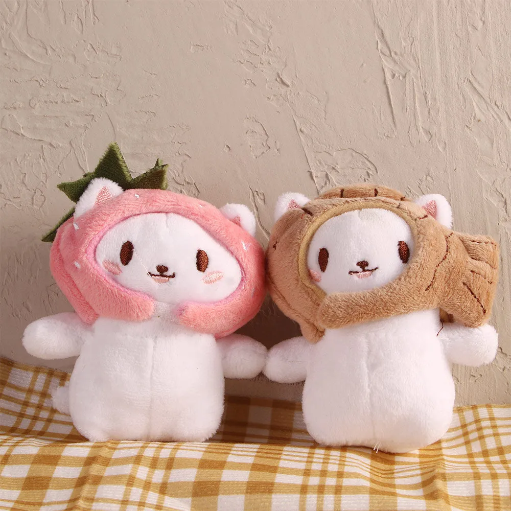 Kawaii Cute Snapper Head Plush Keychain