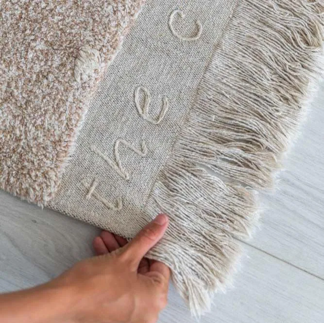 Lorena Canals Woods Symphony Washable Rug - 140 x 200cm - Linen