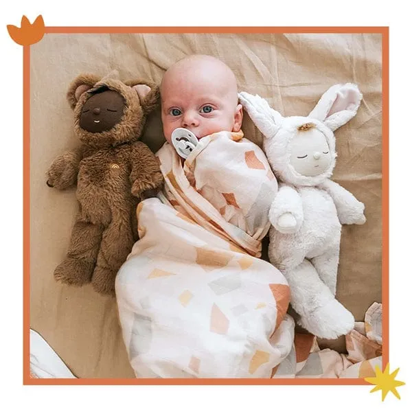 Olli Ella Cozy Dinkums Bunny Moppet