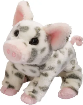 Pauline Small Black Spotted Pig