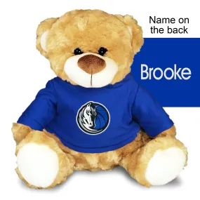 Personalized Dallas Mavericks 10" Plush Bear