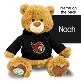 Personalized Ottawa Senators 10" Plush Bear 2