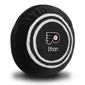 Personalized Philadelphia Flyers Plush Hockey Puck