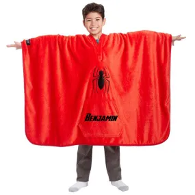 Personalized Spider-Man Throwbee® 50" x 60" Wearable Plush Throw