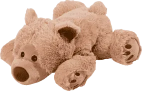 WARMIES SOFT TOY bear William lying down light brown, Toys